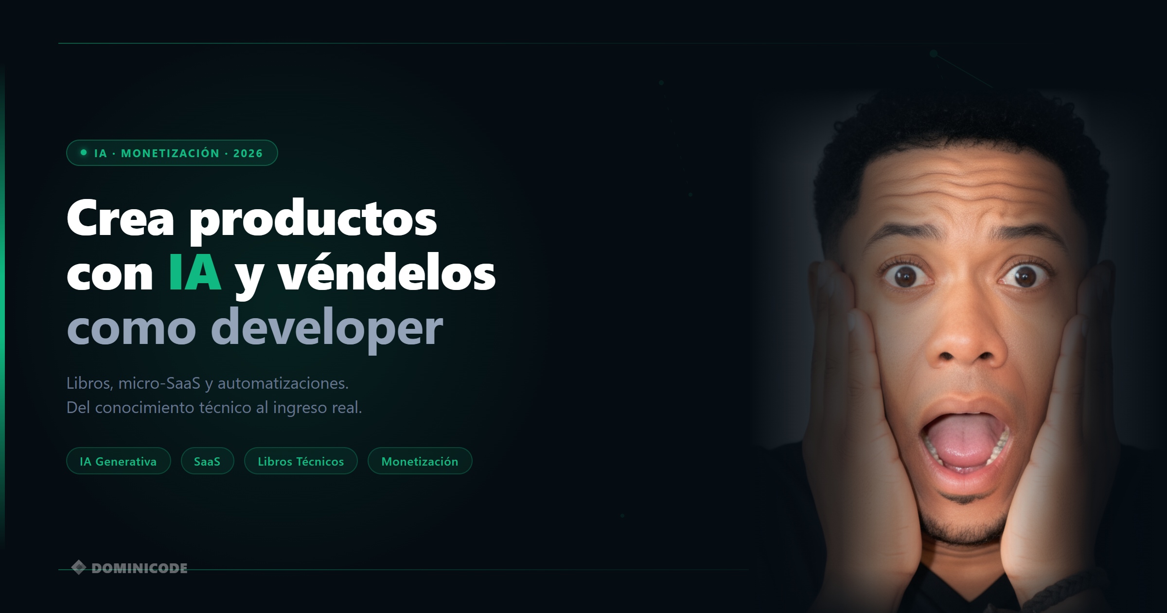 crear productos con IA para vender — Dominicode