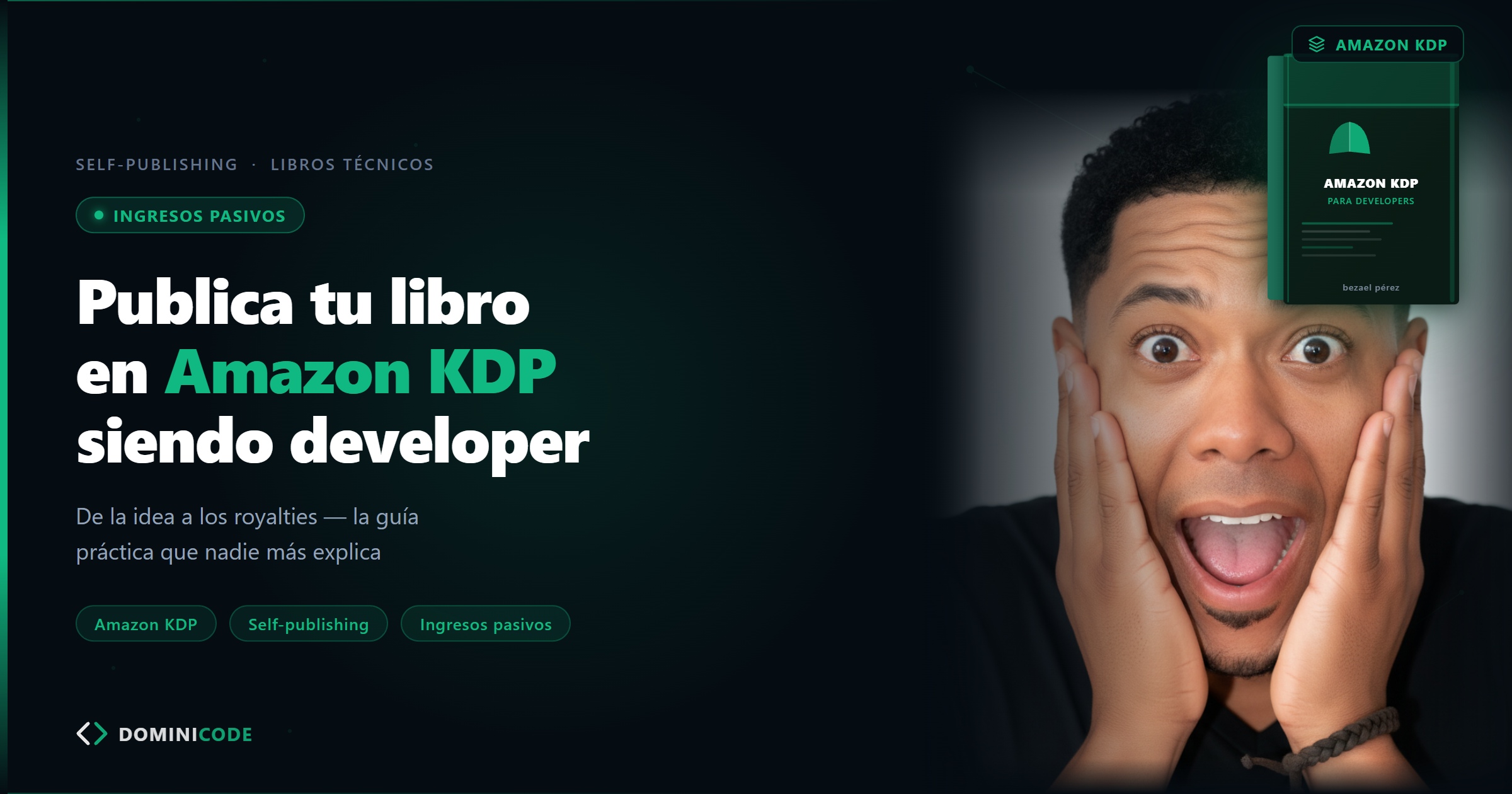 cómo escribir un libro en Amazon KDP — Dominicode