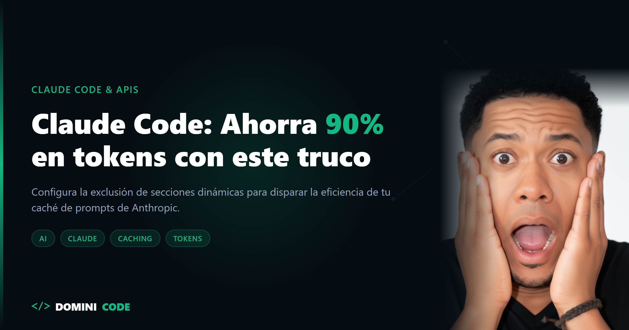 Claude Code: Ahorra 90% en tokens con este truco