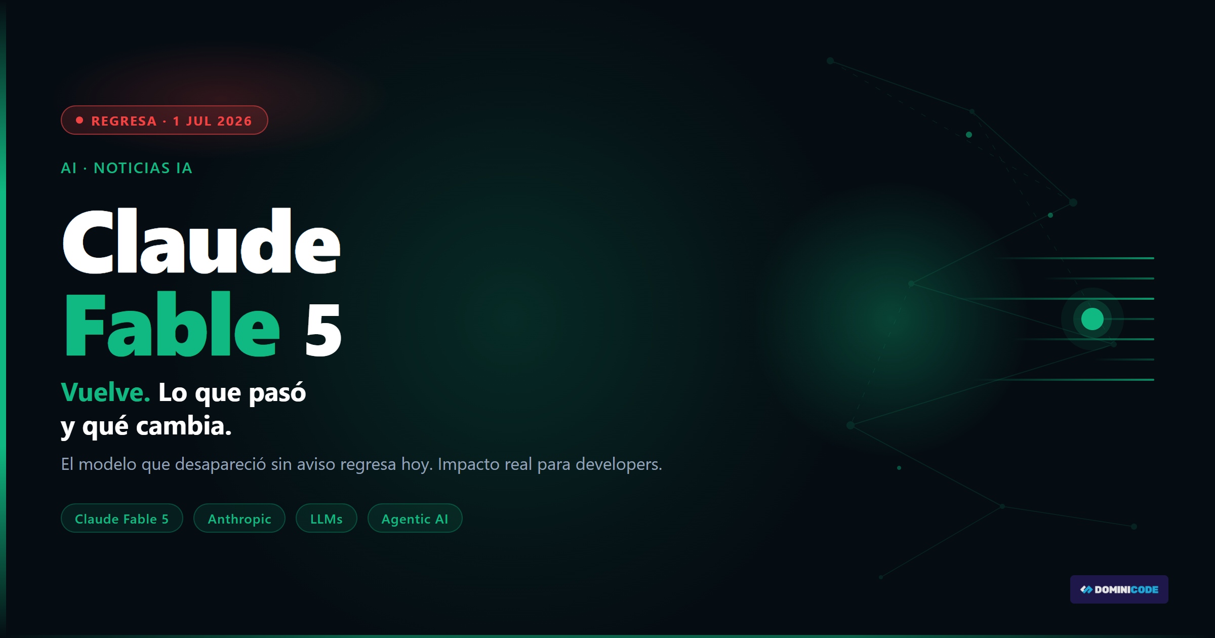 Claude Fable 5 vuelve — Dominicode