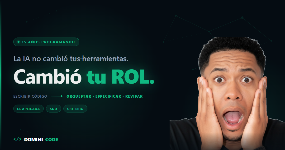 Llevo 15 años programando: esto es lo que cambió con la IA