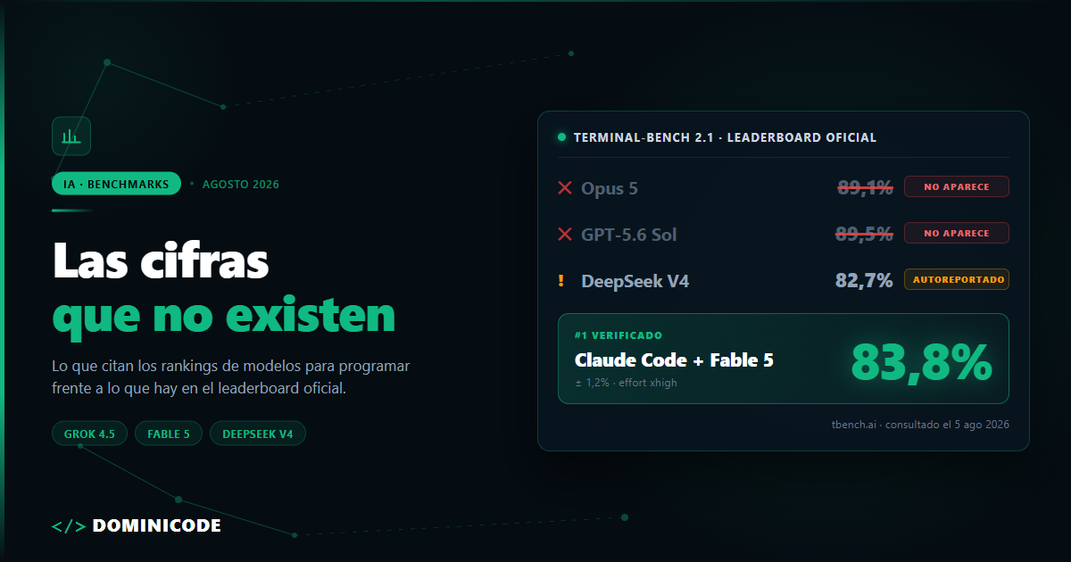 Grok 4.5, Fable 5 y DeepSeek V4: las cifras que no existen